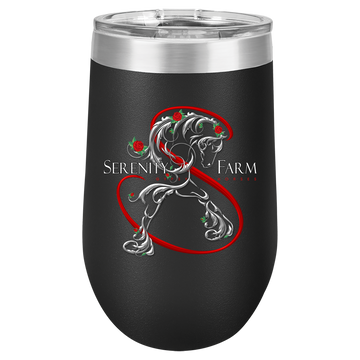 Serenity Farms 16 oz Stemless Tumbler