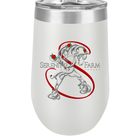 Serenity Farms 16 oz Stemless Tumbler