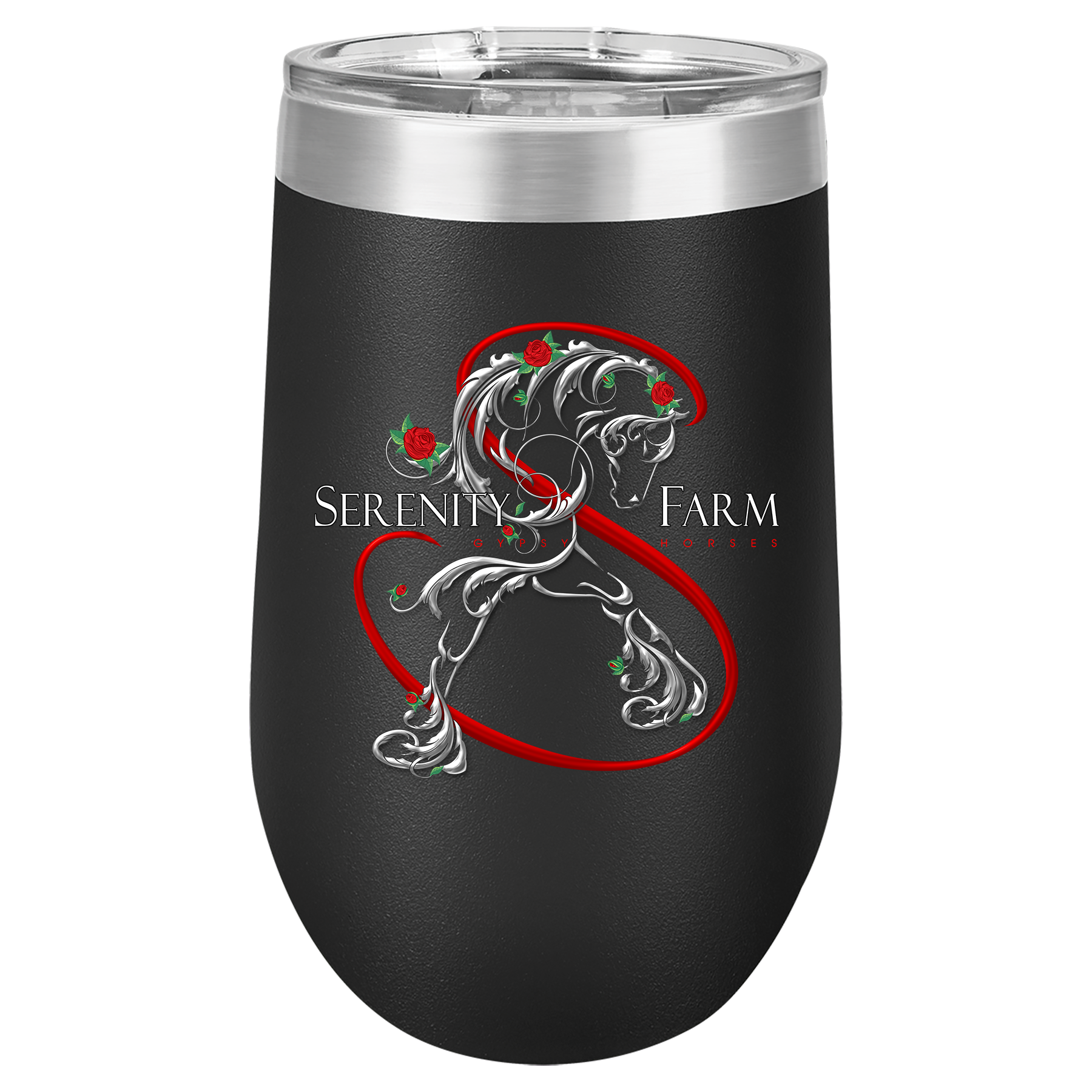 Serenity Farms 16 oz Stemless Tumbler
