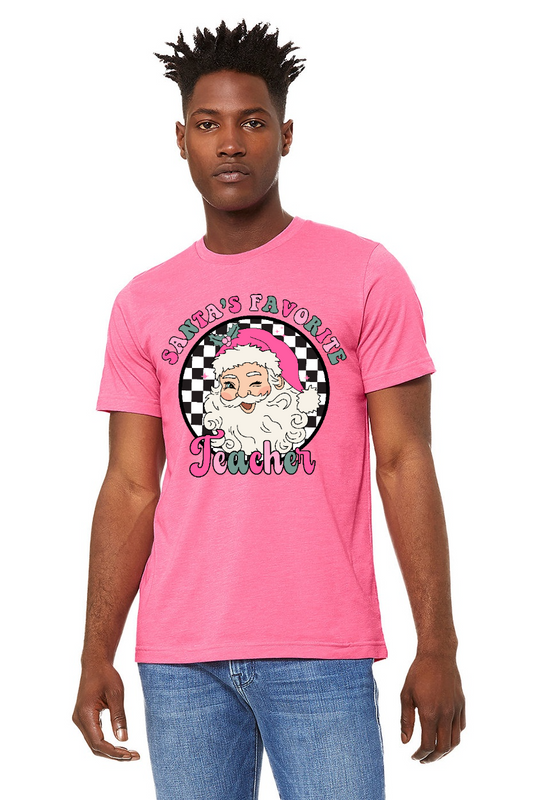 Santa's Favorite Teacher Tee