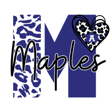 Maples Blue Cheetah