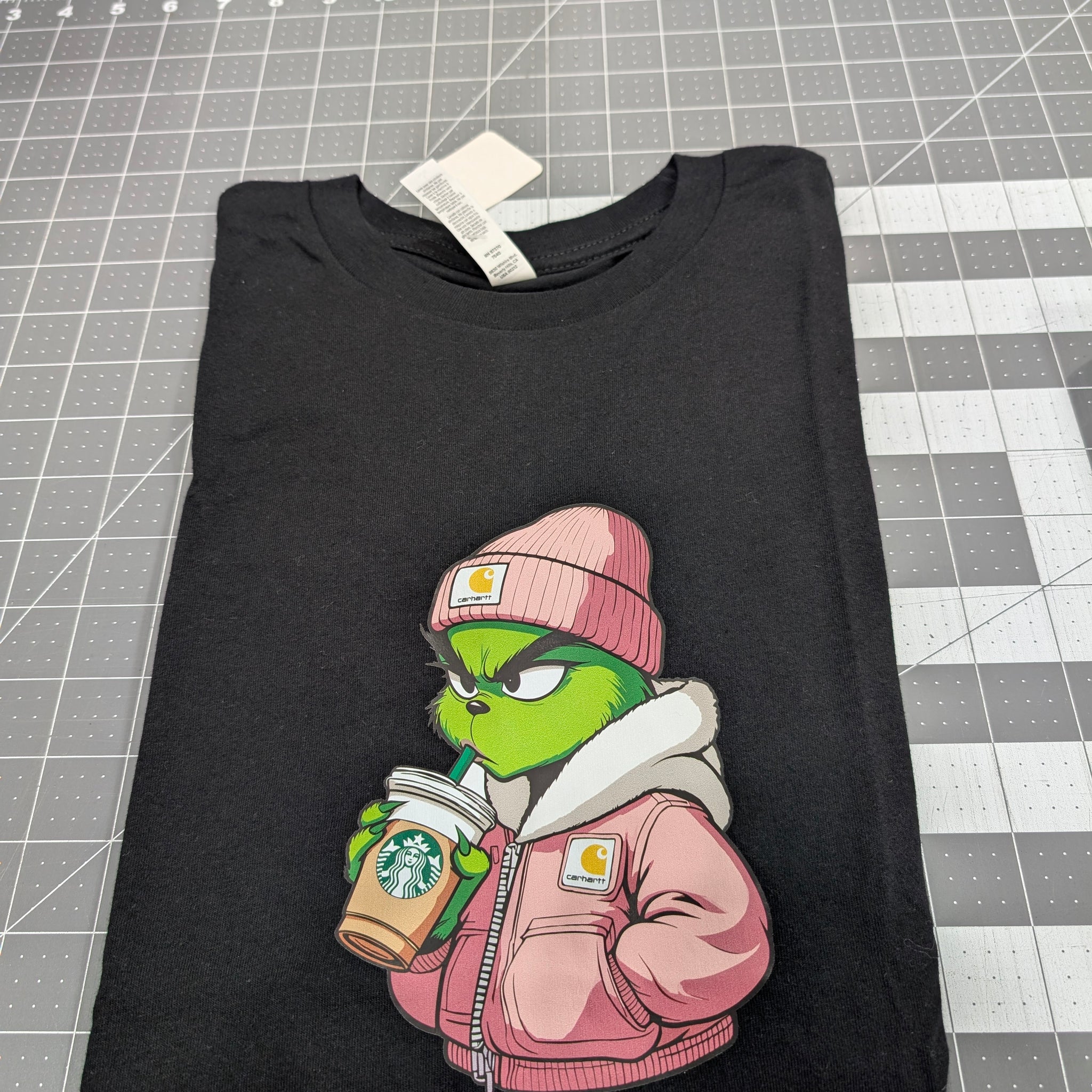 Pink Carhartt Grinch Youth T-Shirt