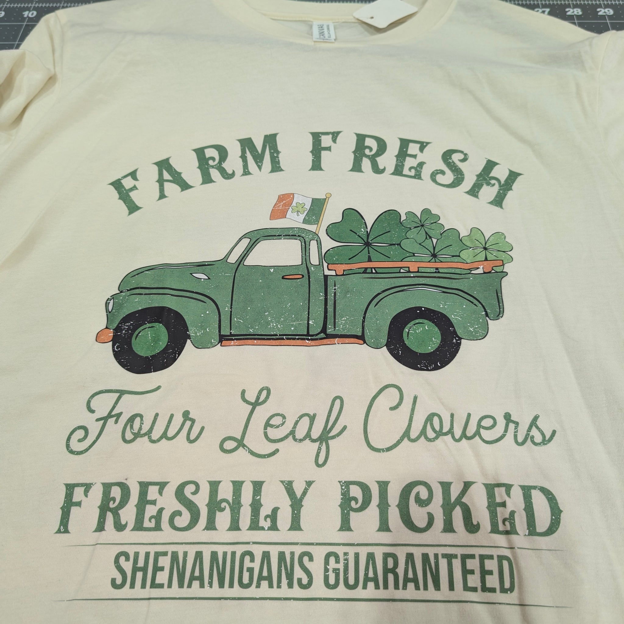 Farm Fresh Four-Leaf Clovers Freshly Picked T-Shirt