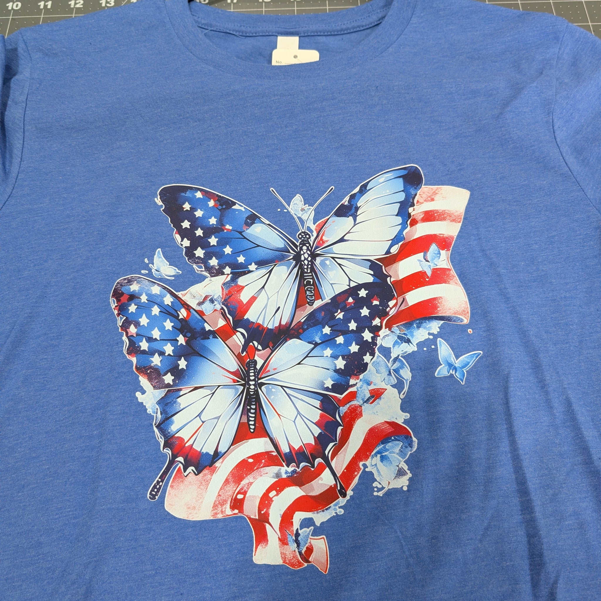 Fourth Of July Butterfly T-Shirt