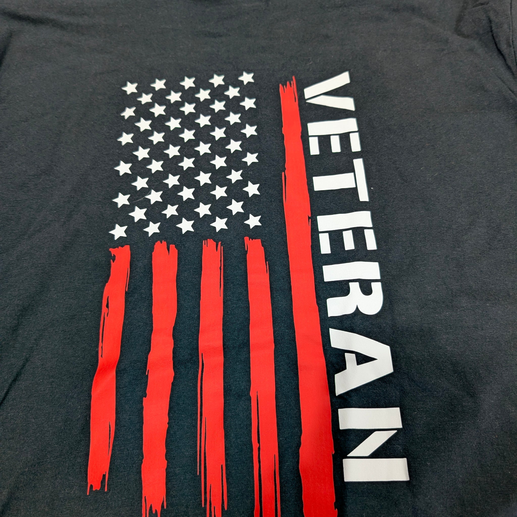 Veteran Flag Front Logo T-Shirt