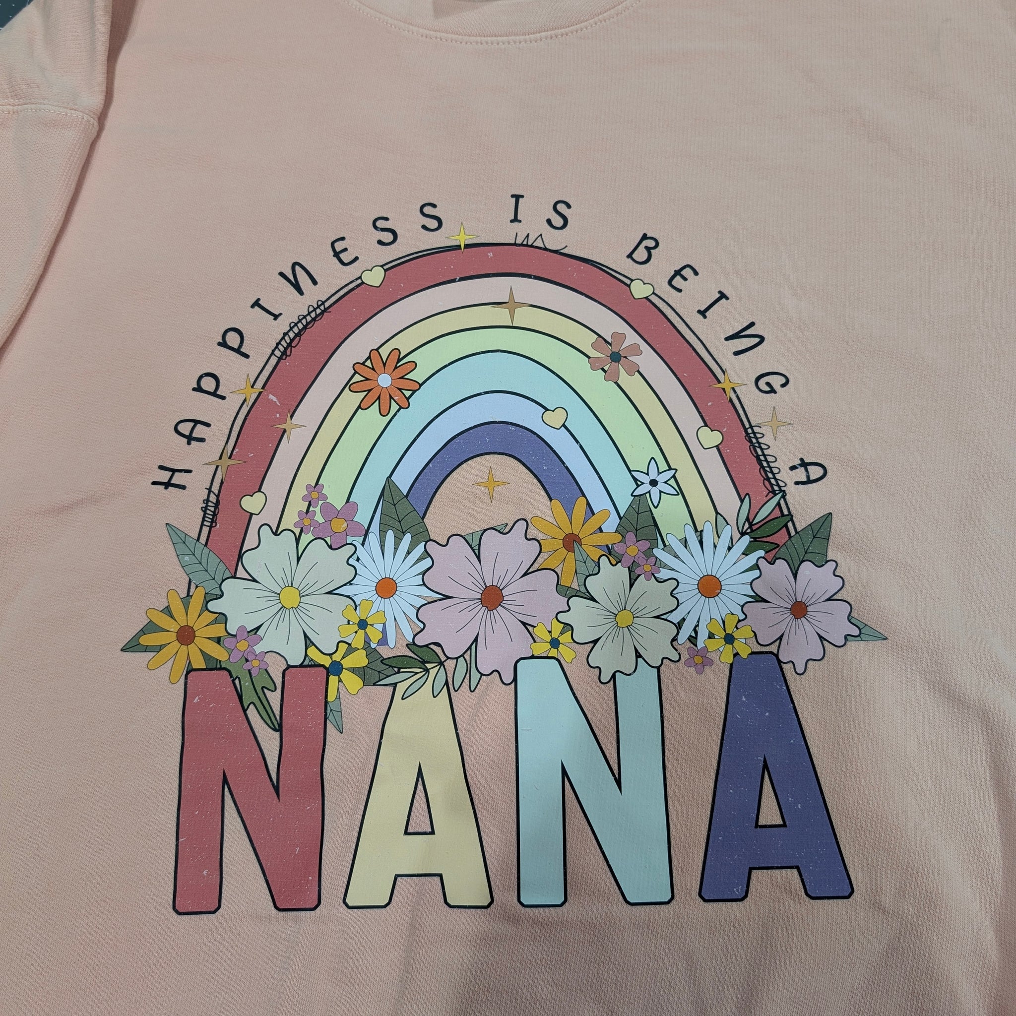 Happiness Is Being A Nana Crew